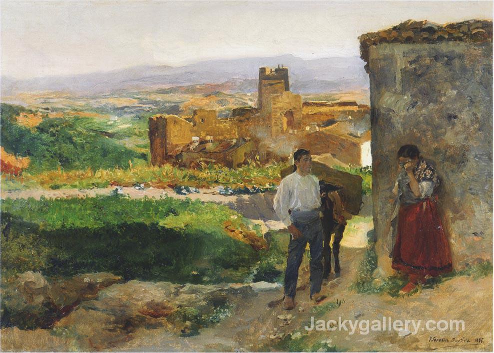 Ruins of Bunol by Joaquin Sorolla y Bastida paintings reproduction